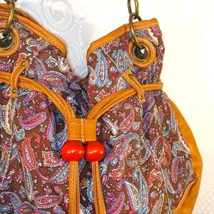 NEW! Boho bag - cloth with lining